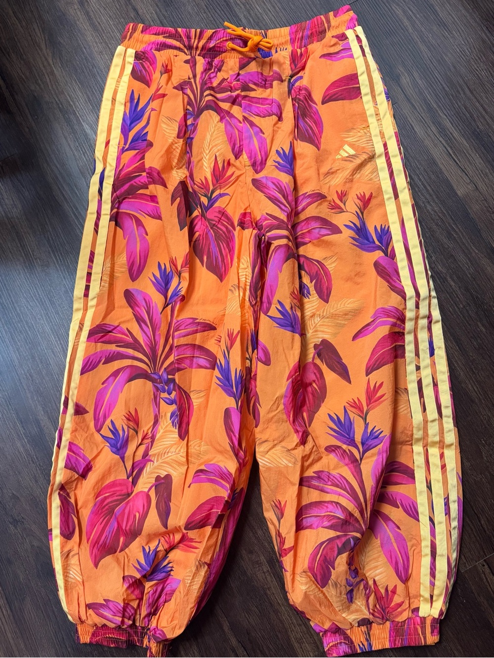 NWT Adidas X Farm Rio Large Joggers - Picture 3 of 11